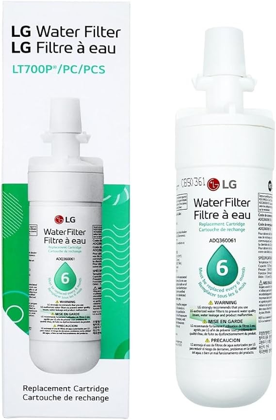 LG LT700P Refrigerator Water Filter